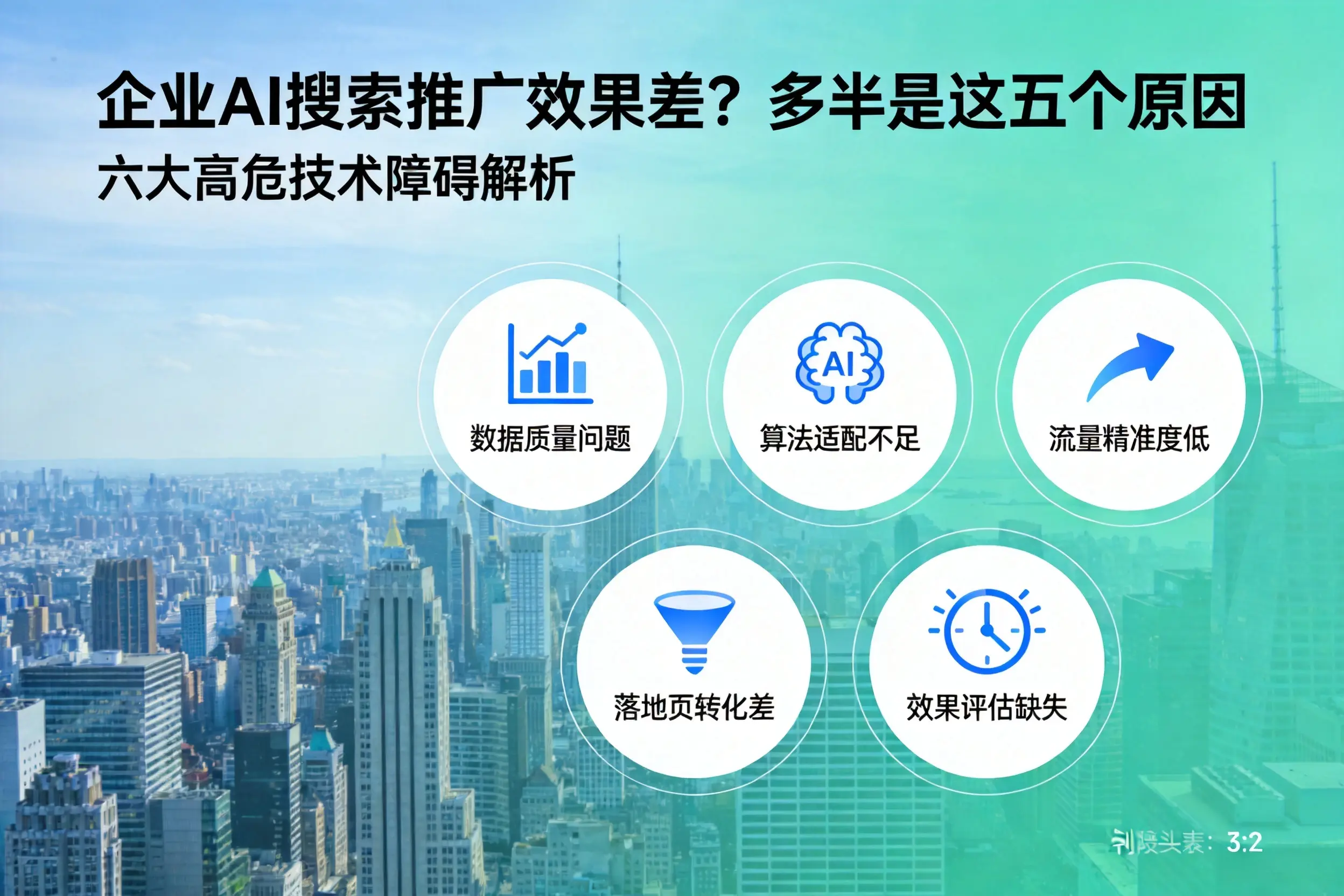 汉寿企业AI搜索推广效果差?多半是这五个原因